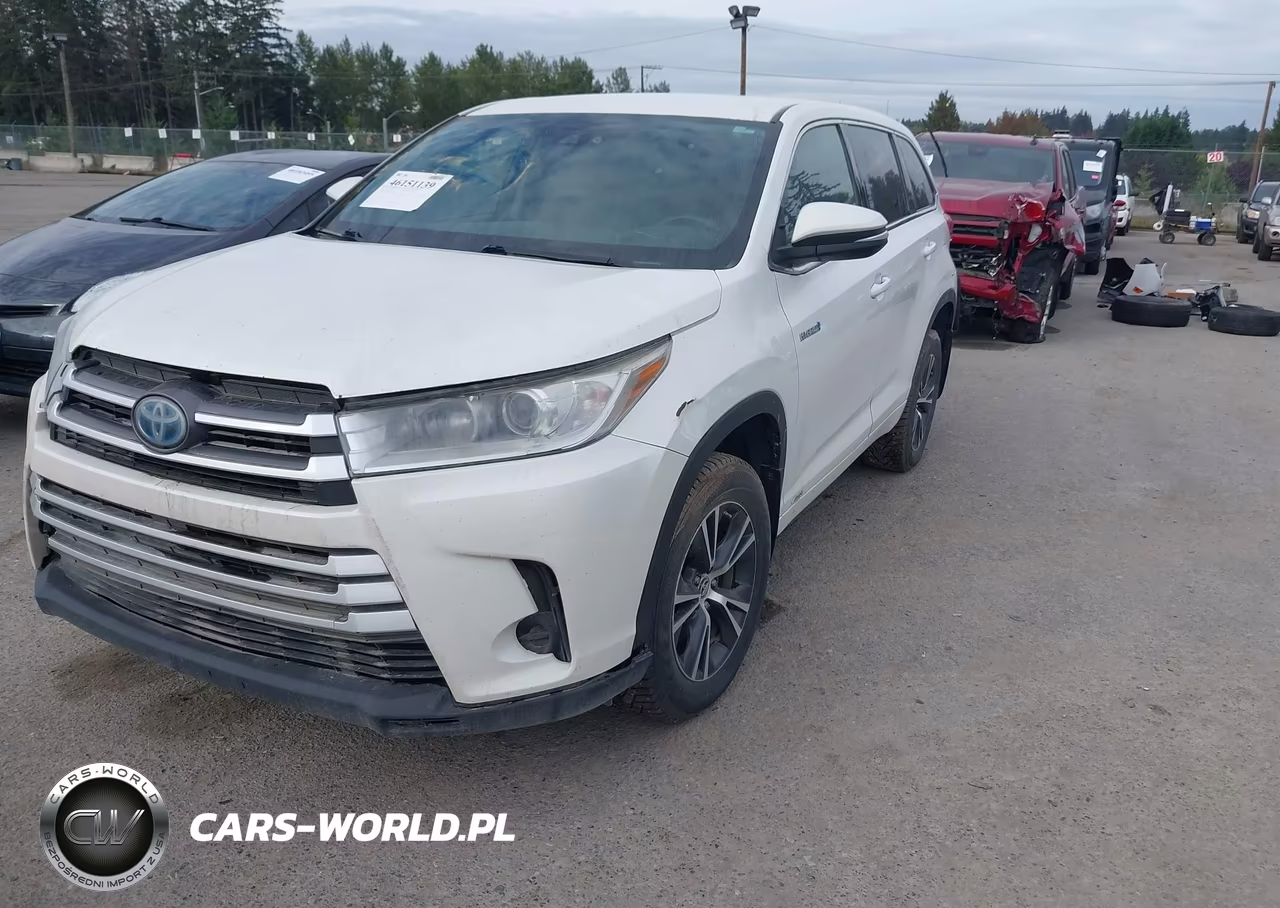 2017 Toyota Highlander Hybrid Le VIN:5TDBGRFH5HS024406 - 2