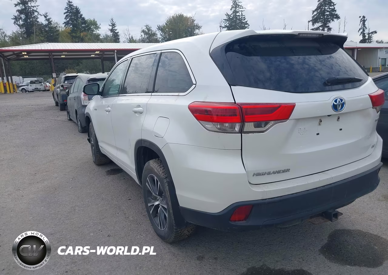 2017 Toyota Highlander Hybrid Le VIN:5TDBGRFH5HS024406 - 3
