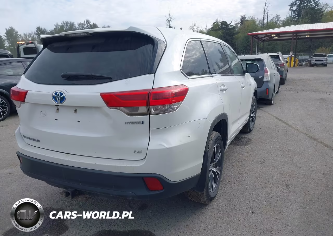 2017 Toyota Highlander Hybrid Le VIN:5TDBGRFH5HS024406 - 4
