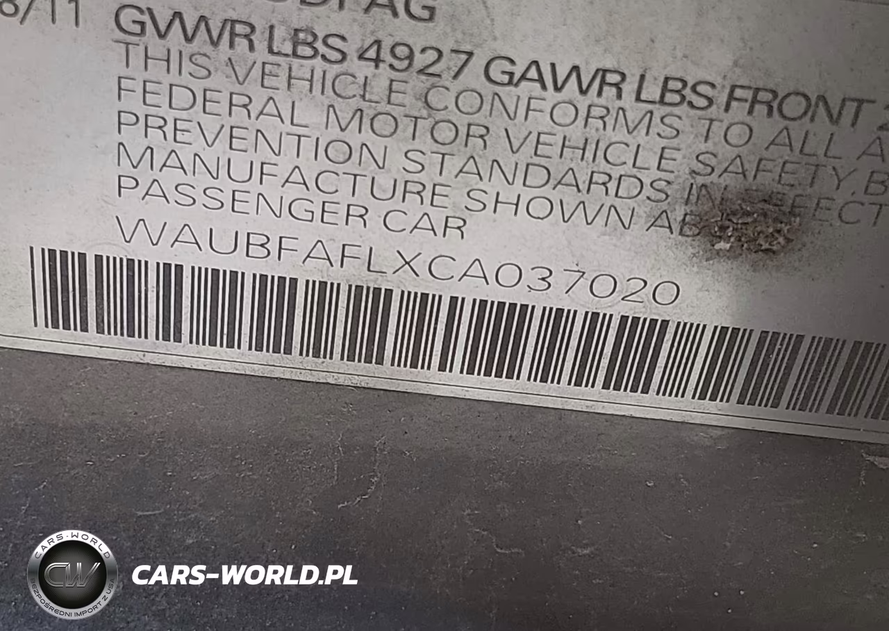 2012 Audi A4 2.0T Premium VIN:WAUBFAFLXCA037020 - 9