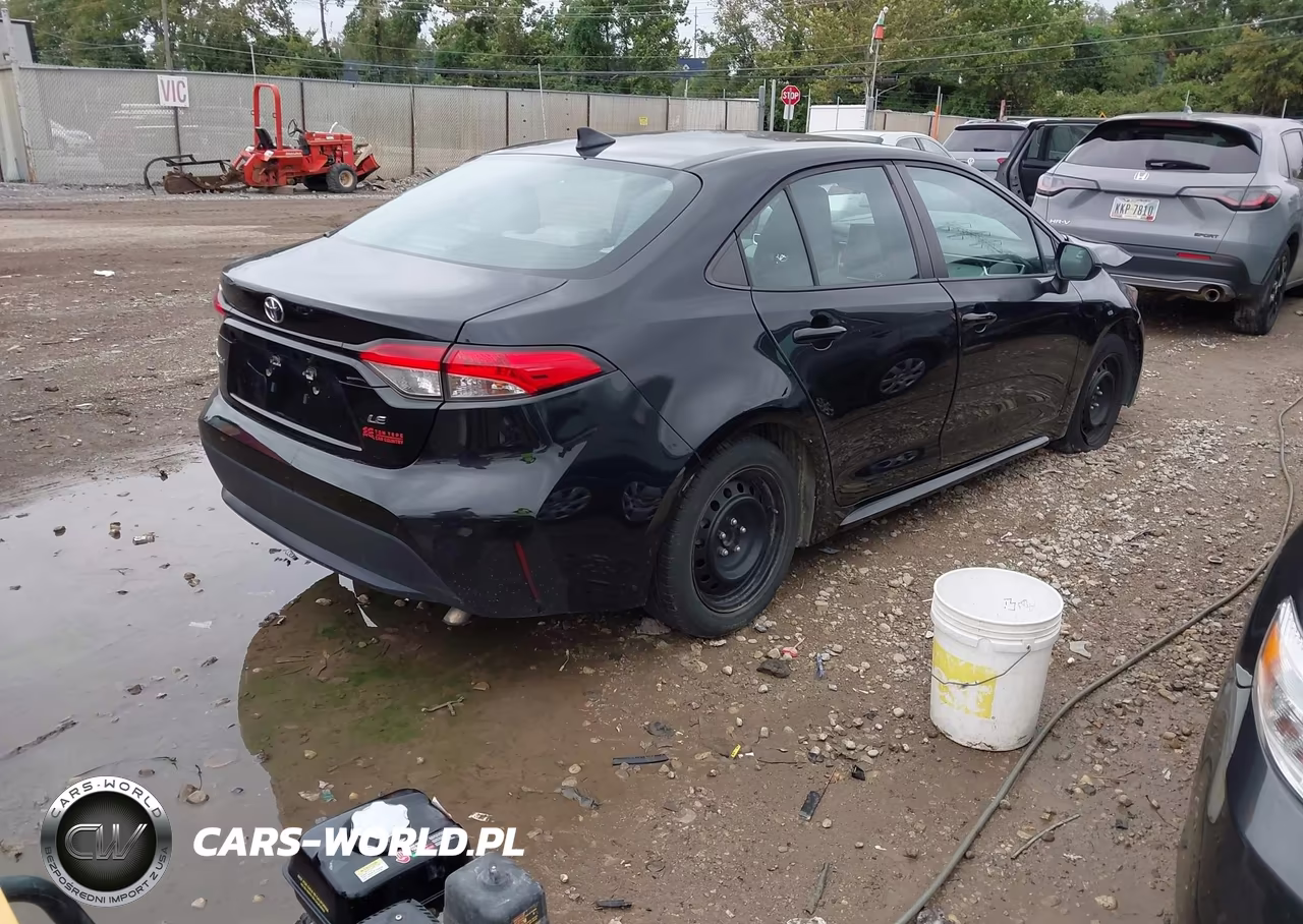 2021 Toyota Corolla Le VIN:5YFEPMAE4MP198855 - 4