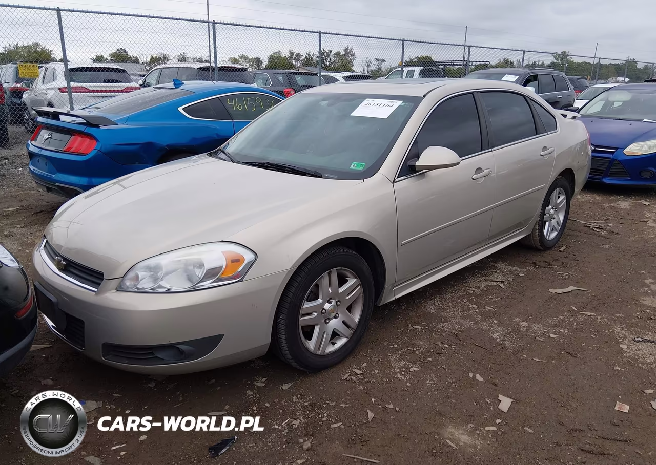 2011 Chevrolet Impala Lt VIN:2G1WG5EKXB1296934 - 2
