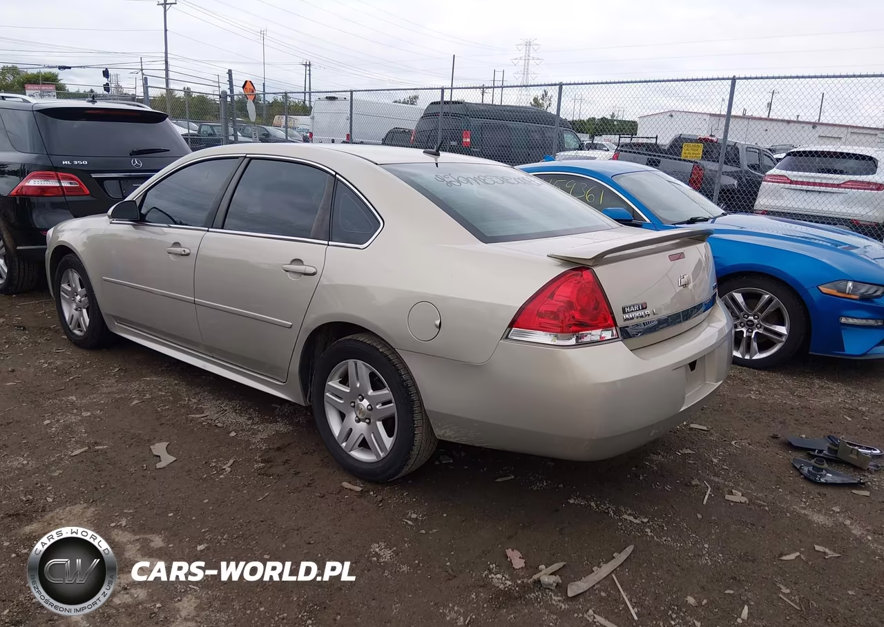 2011 Chevrolet Impala Lt VIN:2G1WG5EKXB1296934 - 3