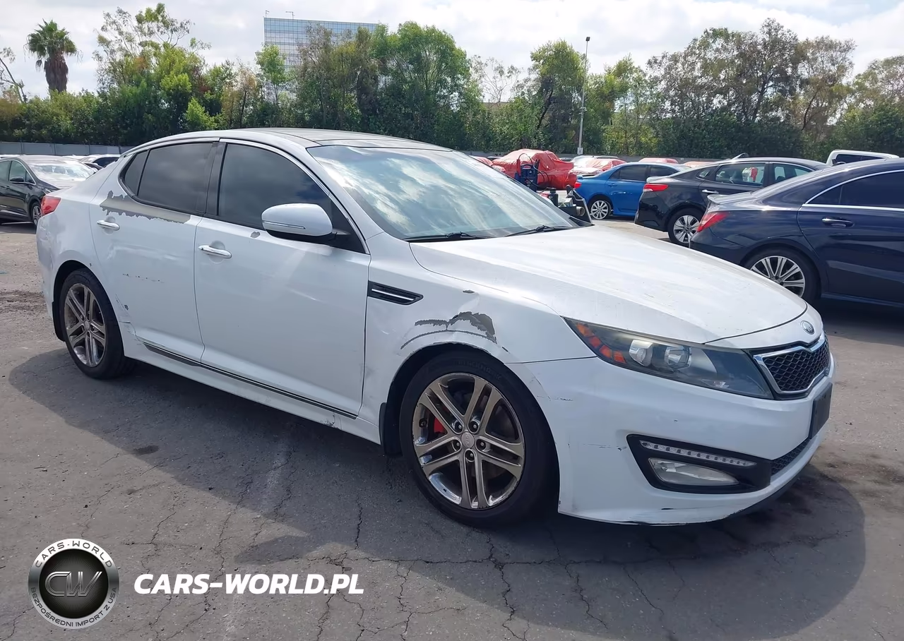 2013 Kia Optima Sx VIN:5XXGR4A67DG163876 - 1
