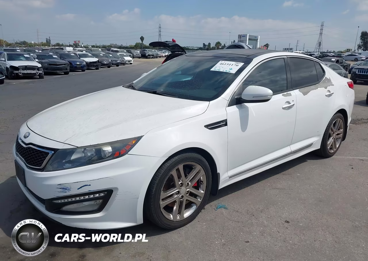 2013 Kia Optima Sx VIN:5XXGR4A67DG163876 - 2