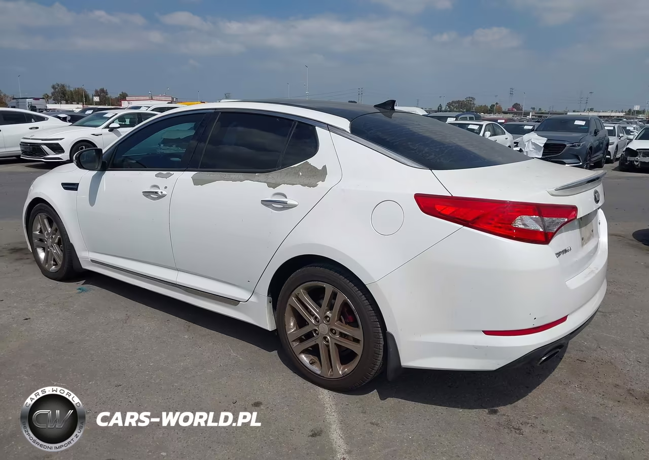 2013 Kia Optima Sx VIN:5XXGR4A67DG163876 - 3