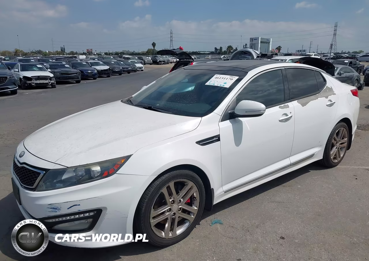 2013 Kia Optima Sx VIN:5XXGR4A67DG163876 - 6