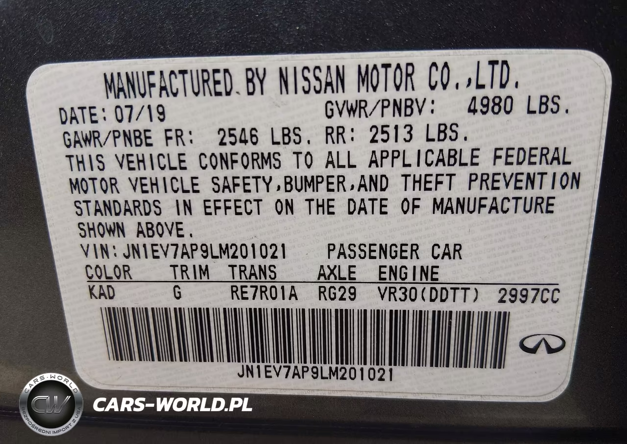 2020 Infiniti Q50 Pure VIN:JN1EV7AP9LM201021 - 9