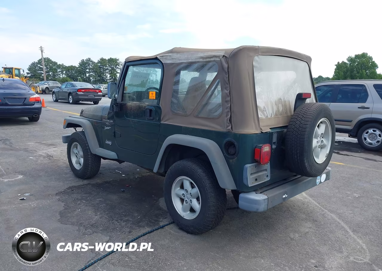 1999 Jeep Wrangler Sport VIN:1J4FY19S1XP485936 - 3