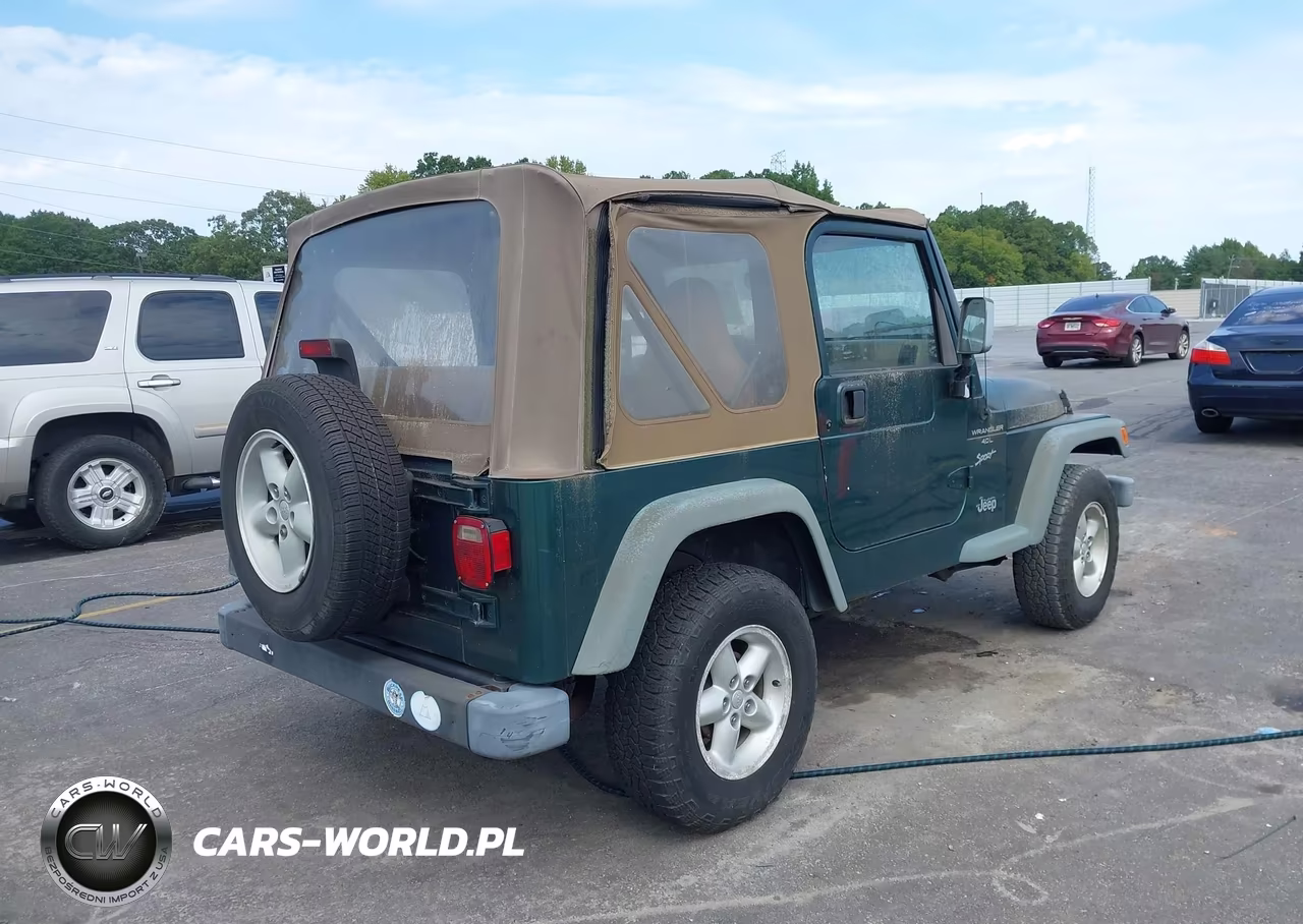 1999 Jeep Wrangler Sport VIN:1J4FY19S1XP485936 - 4