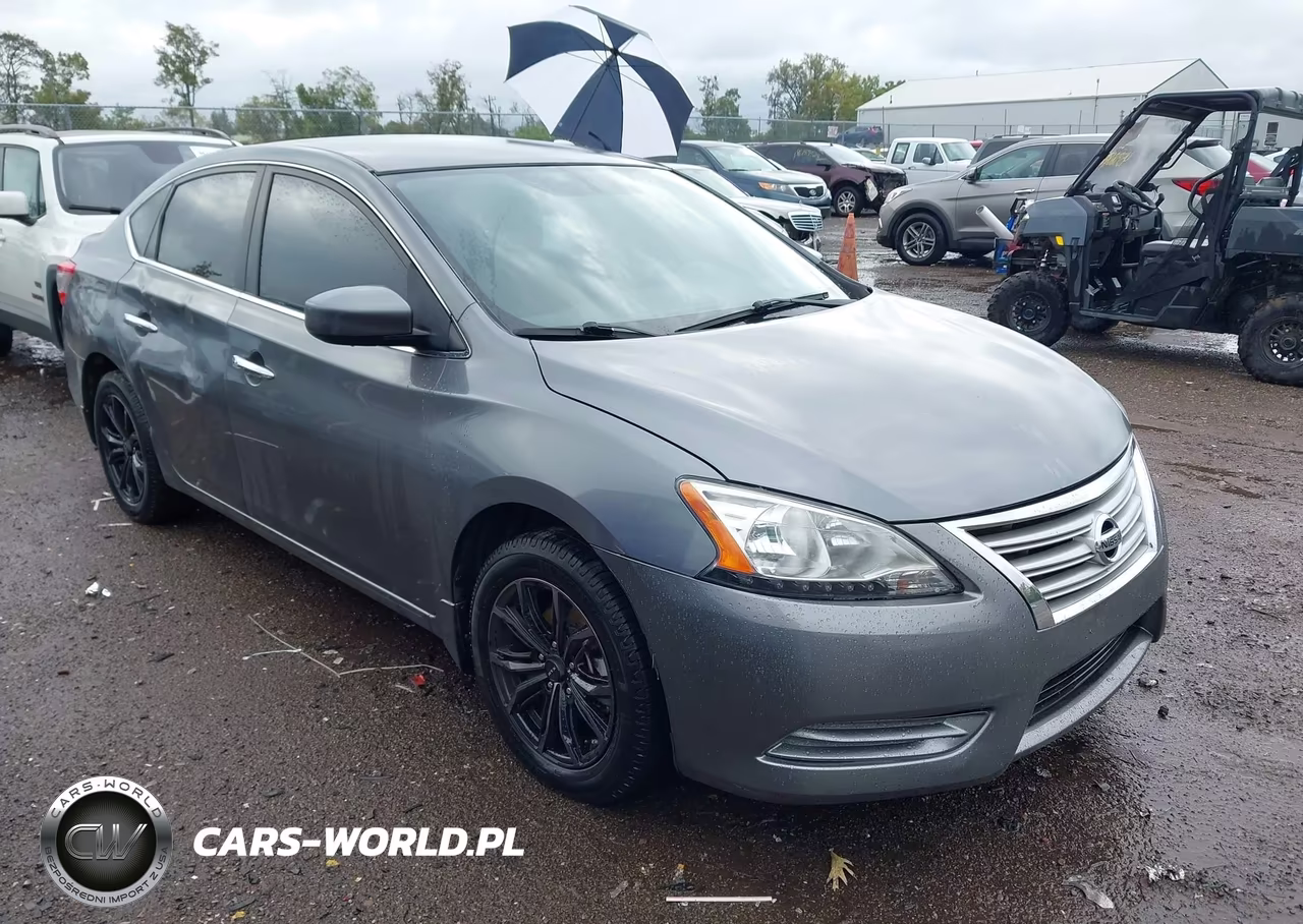 2015 Nissan Sentra Sv VIN:3N1AB7AP3FY326170 - 1