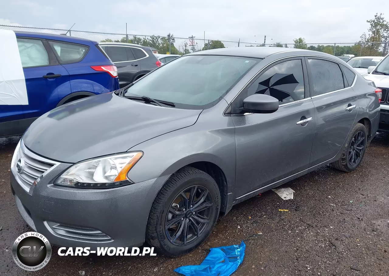 2015 Nissan Sentra Sv VIN:3N1AB7AP3FY326170 - 2