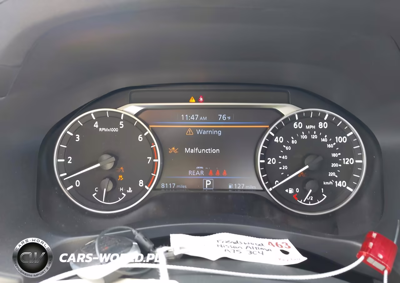 2026 Nissan Altima Sv Fwd VIN:1N4BL4DV8TN343763 - 7
