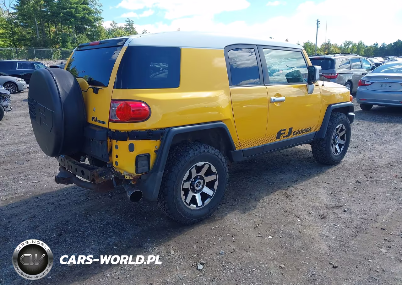 2008 Toyota Fj Cruiser Base VIN:JTEBU11F08K017897 - 4