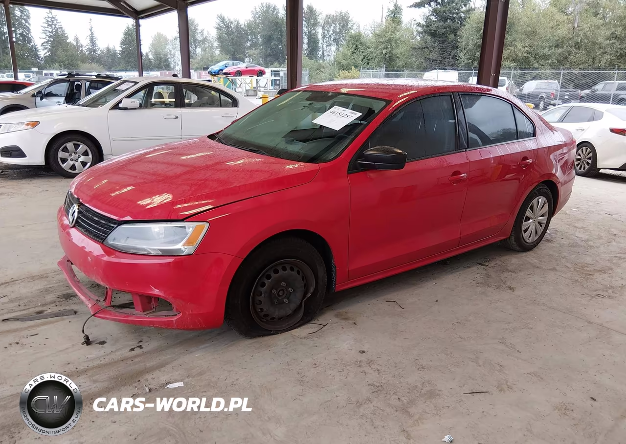 2014 Volkswagen Jetta 2.0L S VIN:3VW1K7AJ5EM389315 - 2