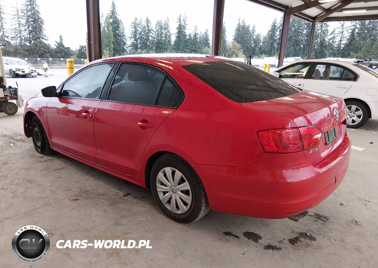 2014 Volkswagen Jetta 2.0L S VIN:3VW1K7AJ5EM389315 - 3