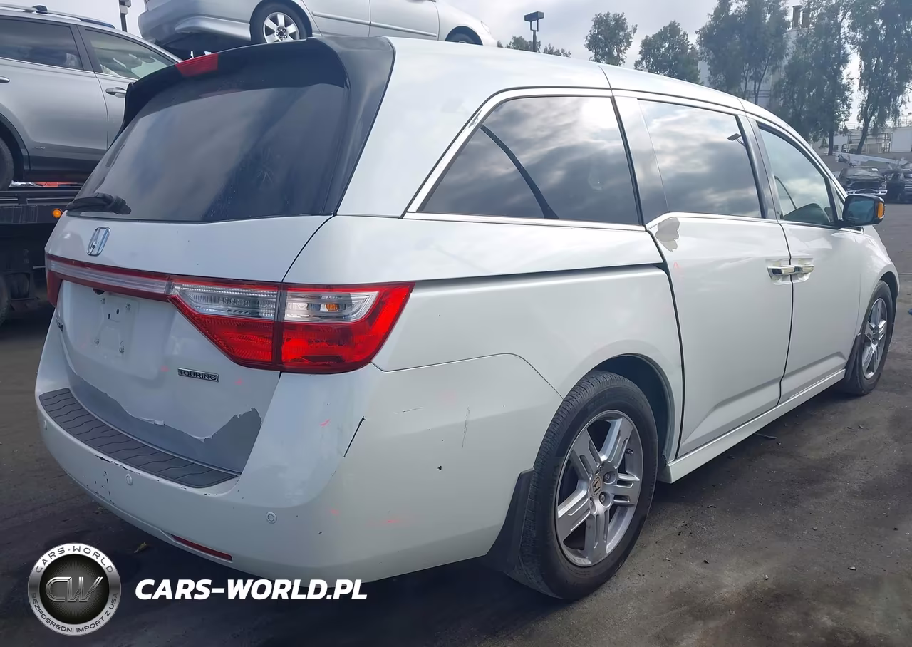2012 Honda Odyssey Touring-Touring Elite VIN:5FNRL5H92CB073200 - 4