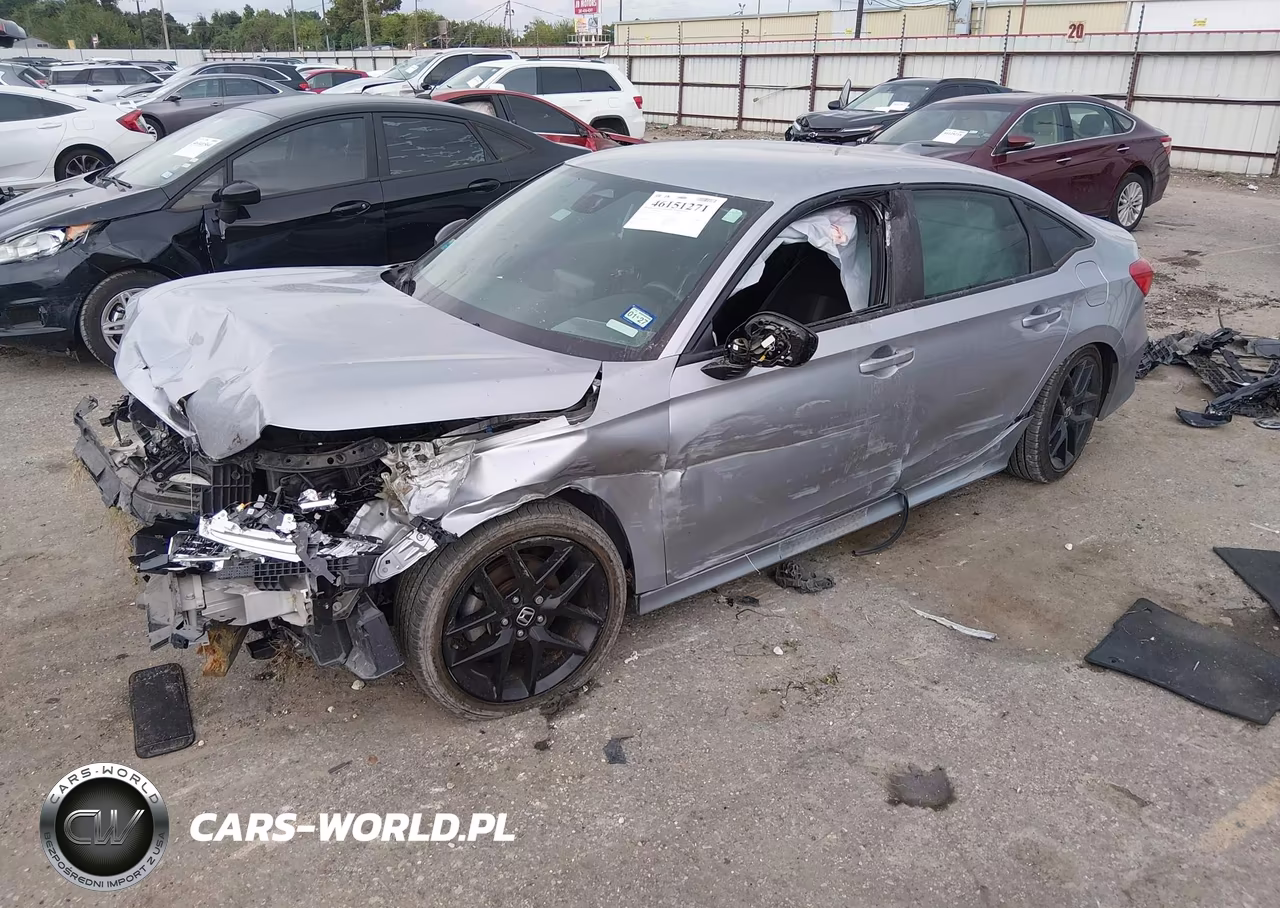 2022 Honda Civic Sport VIN:2HGFE2F51NH525311 - 2