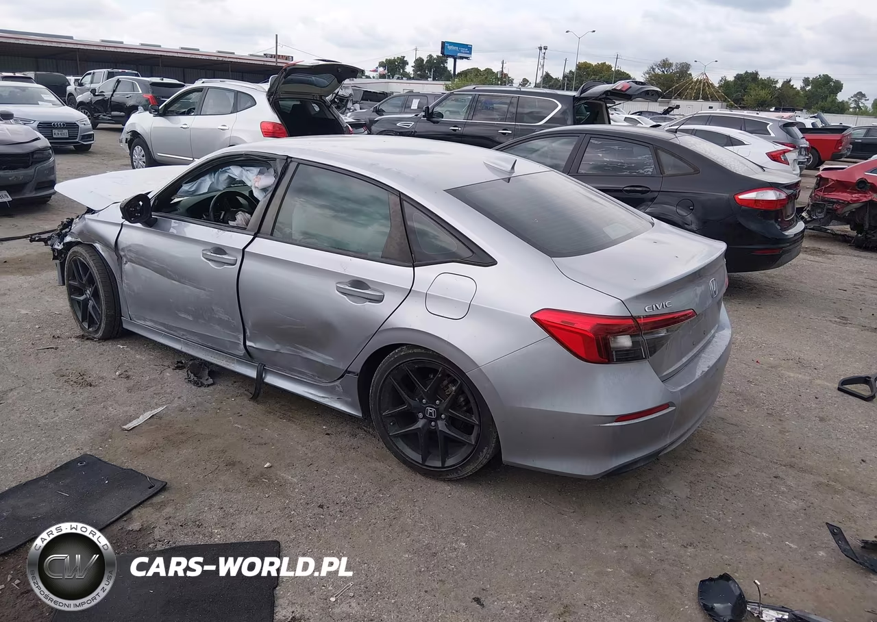 2022 Honda Civic Sport VIN:2HGFE2F51NH525311 - 3