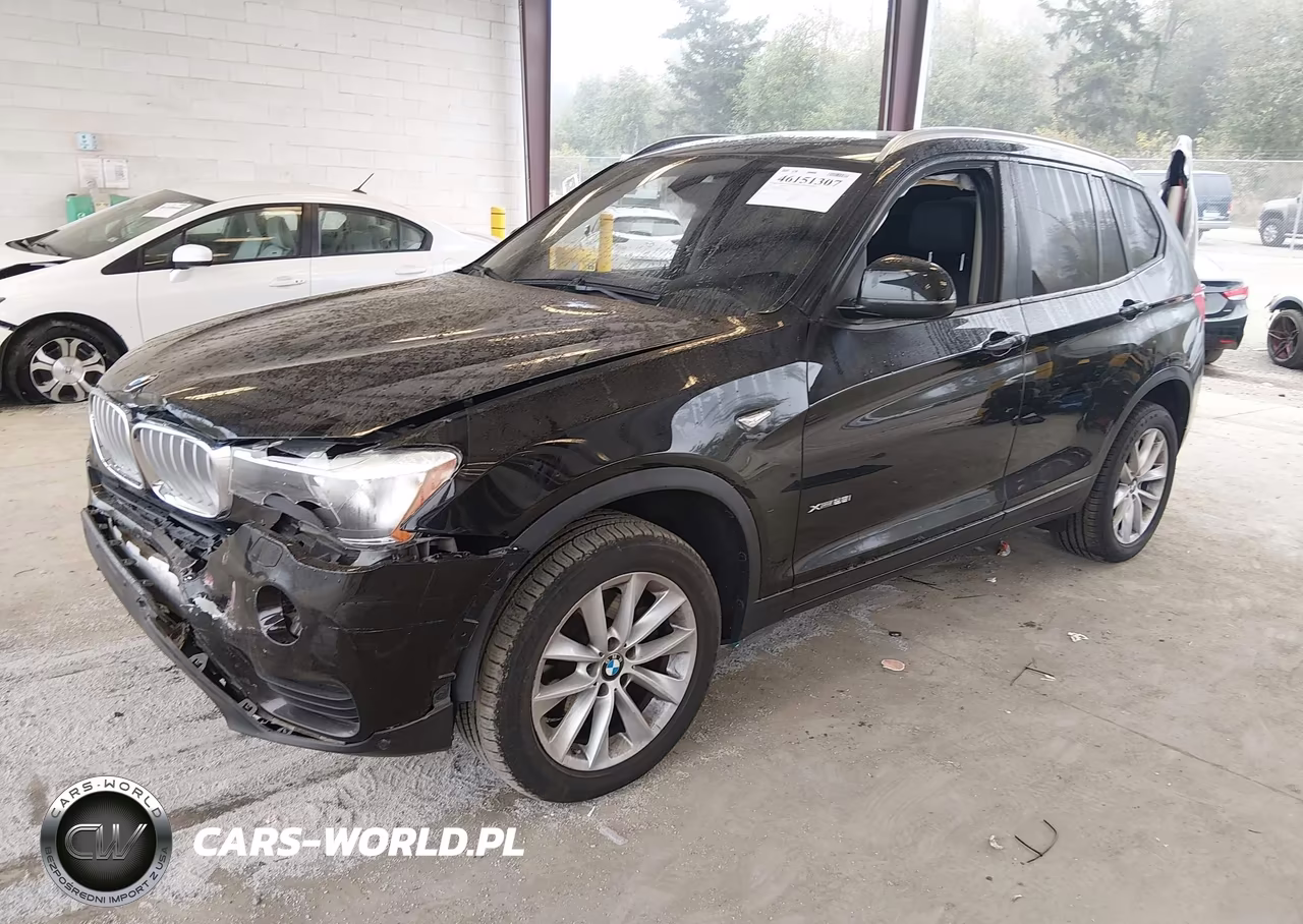 2017 BMW X3 XDRIVE28I VIN:5UXWX9C55H0T03903 - 2