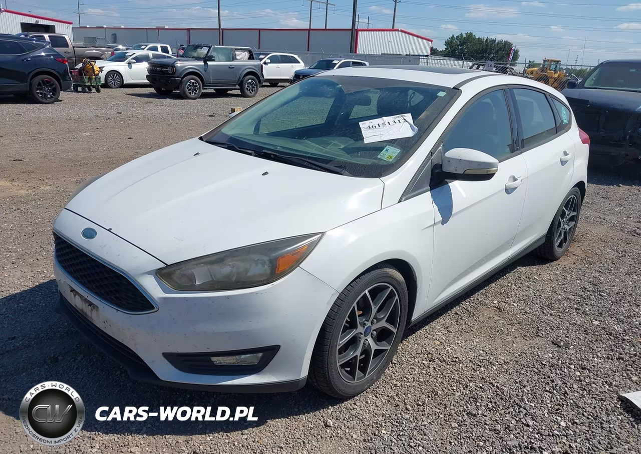 2017 Ford Focus Sel VIN:1FADP3M21HL333849 - 2