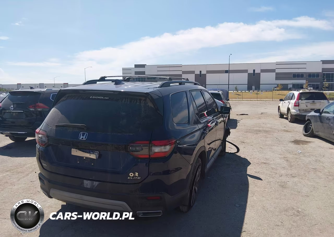 2025 Honda Pilot Elite VIN:5FNYG1H8XSB055073 - 4