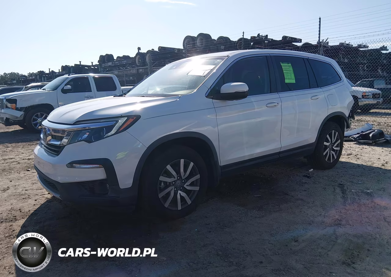 2022 Honda Pilot 2Wd Ex-L VIN:5FNYF5H51NB012858 - 2