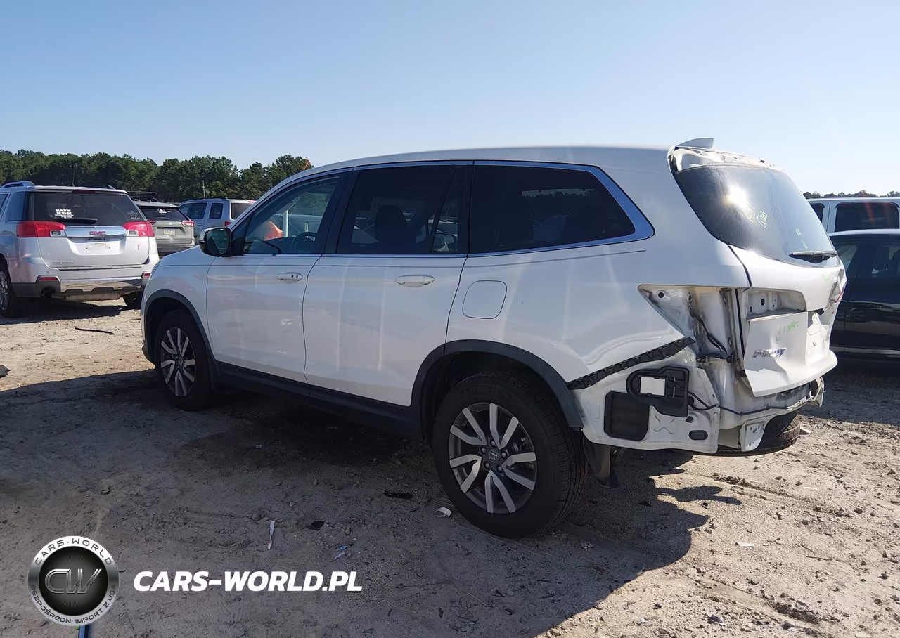 2022 Honda Pilot 2Wd Ex-L VIN:5FNYF5H51NB012858 - 3
