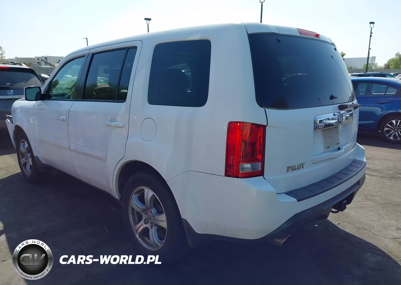 2013 Honda Pilot Ex-L VIN:5FNYF4H67DB036888 - 3