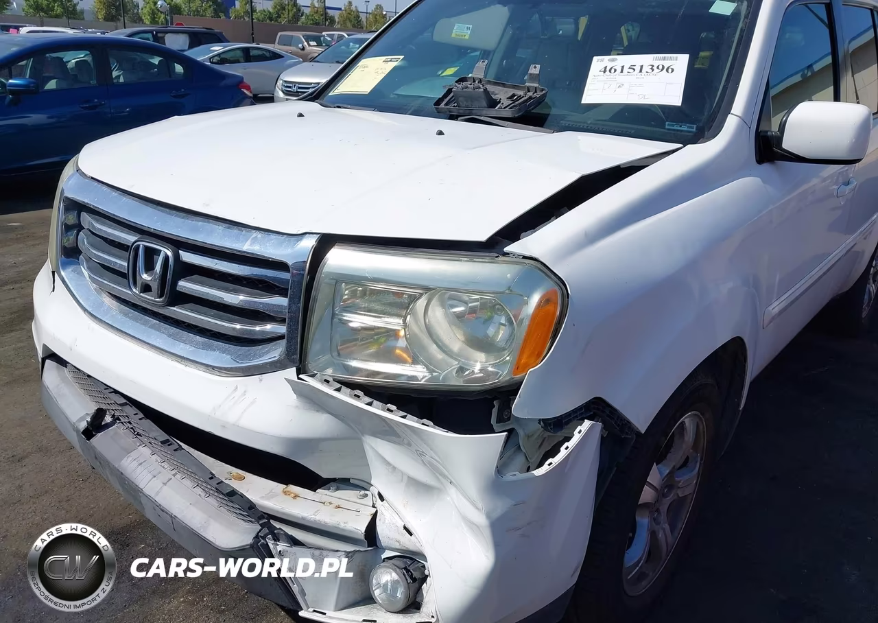 2013 Honda Pilot Ex-L VIN:5FNYF4H67DB036888 - 6