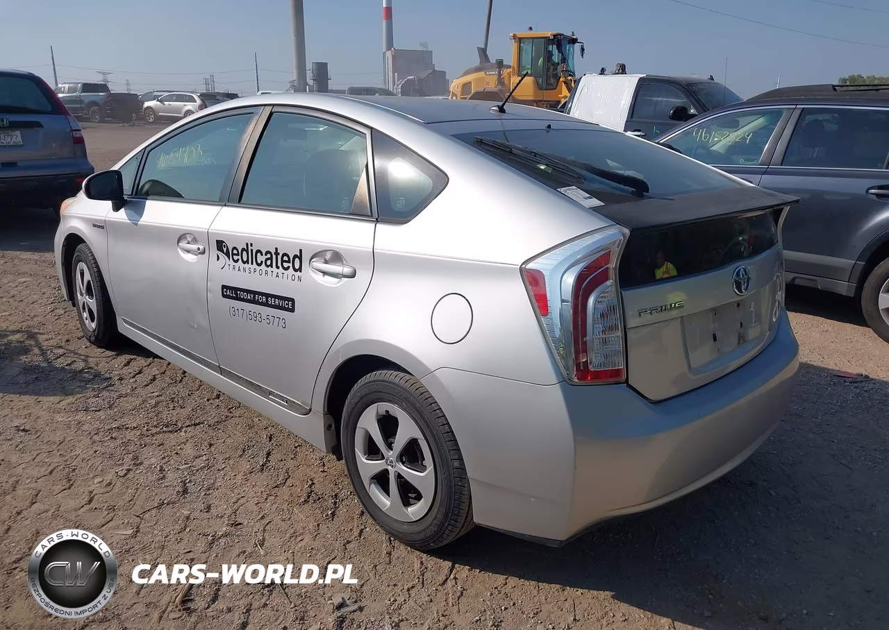2012 Toyota Prius Two VIN:JTDKN3DU9C5490356 - 3