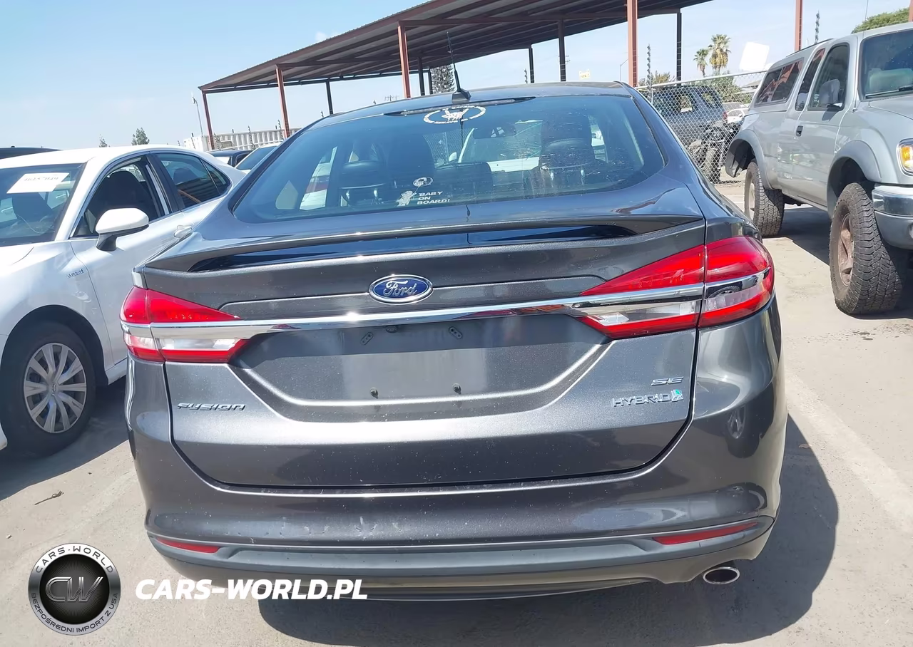 2017 Ford Fusion Hybrid Se VIN:3FA6P0LU7HR325184 - 16