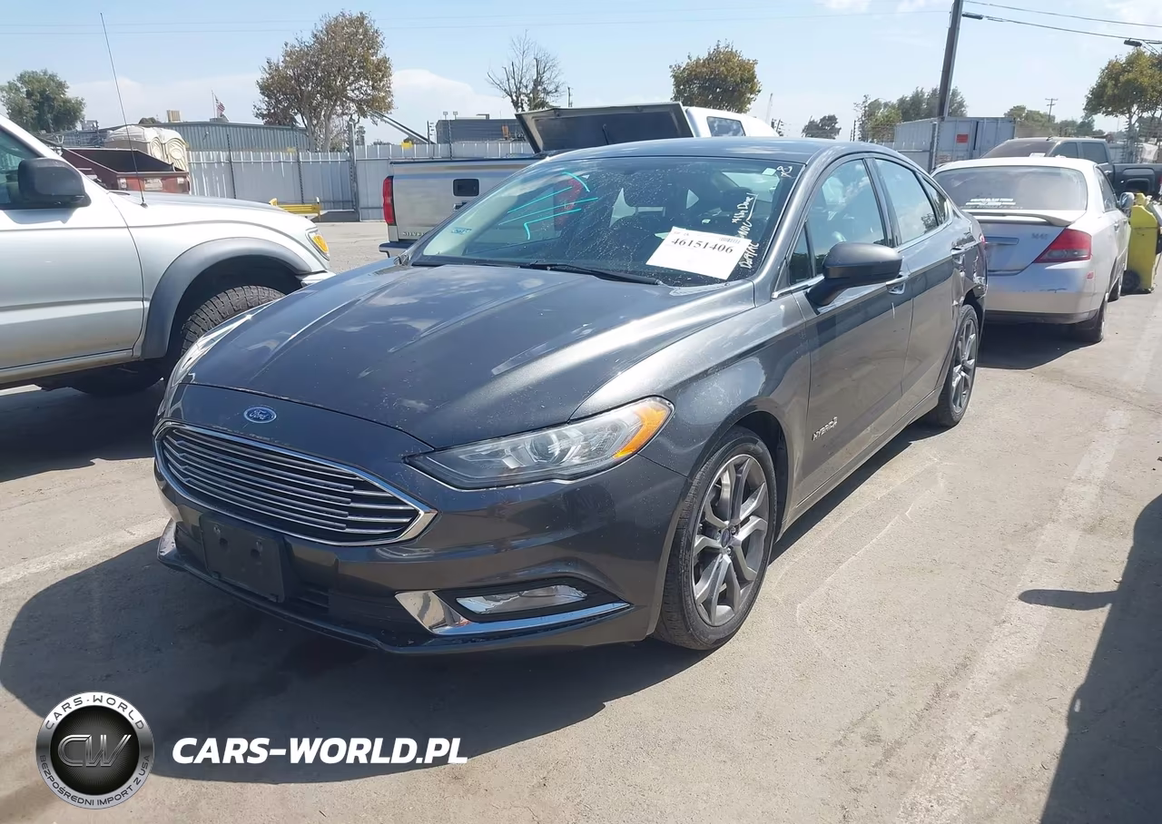 2017 Ford Fusion Hybrid Se VIN:3FA6P0LU7HR325184 - 2