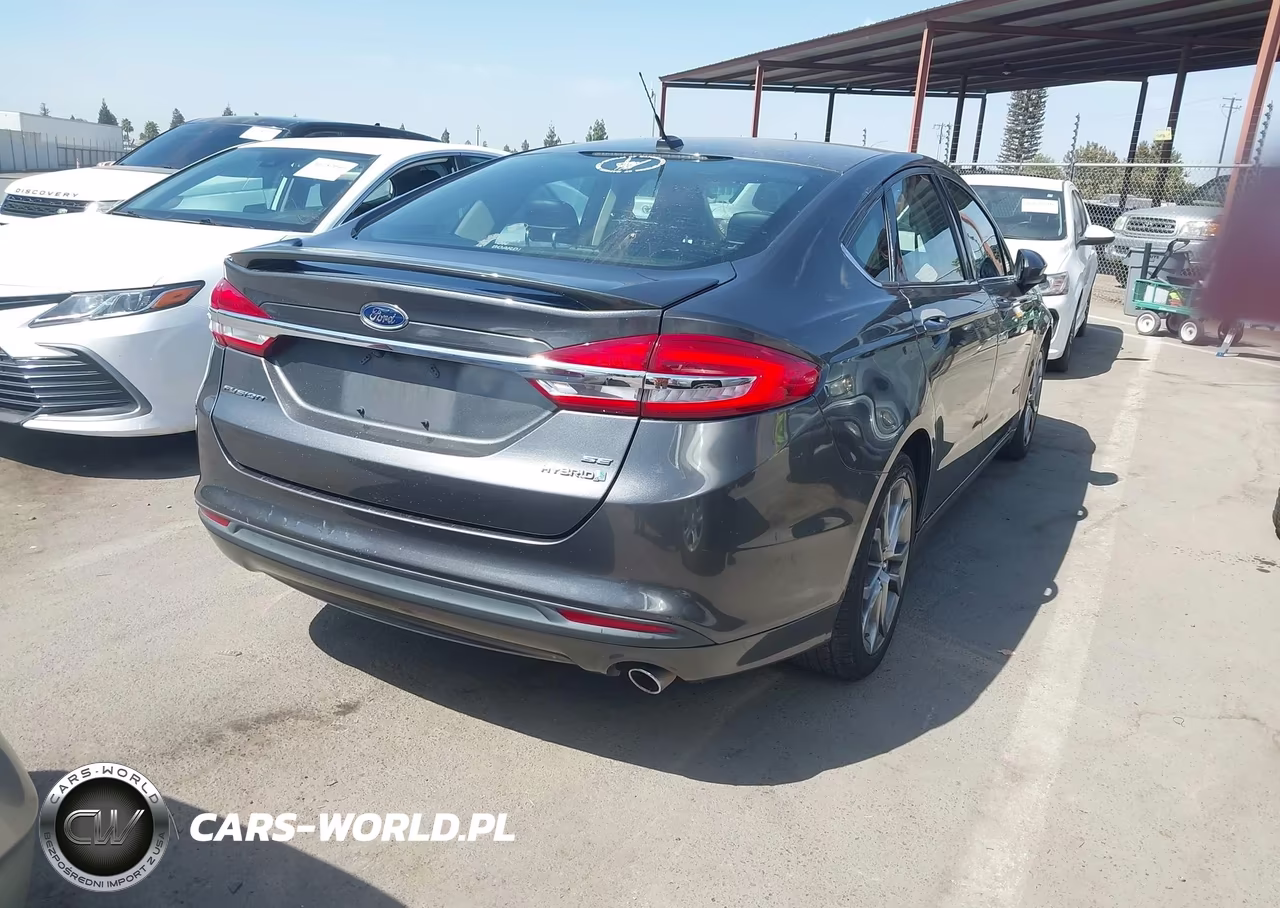 2017 Ford Fusion Hybrid Se VIN:3FA6P0LU7HR325184 - 4