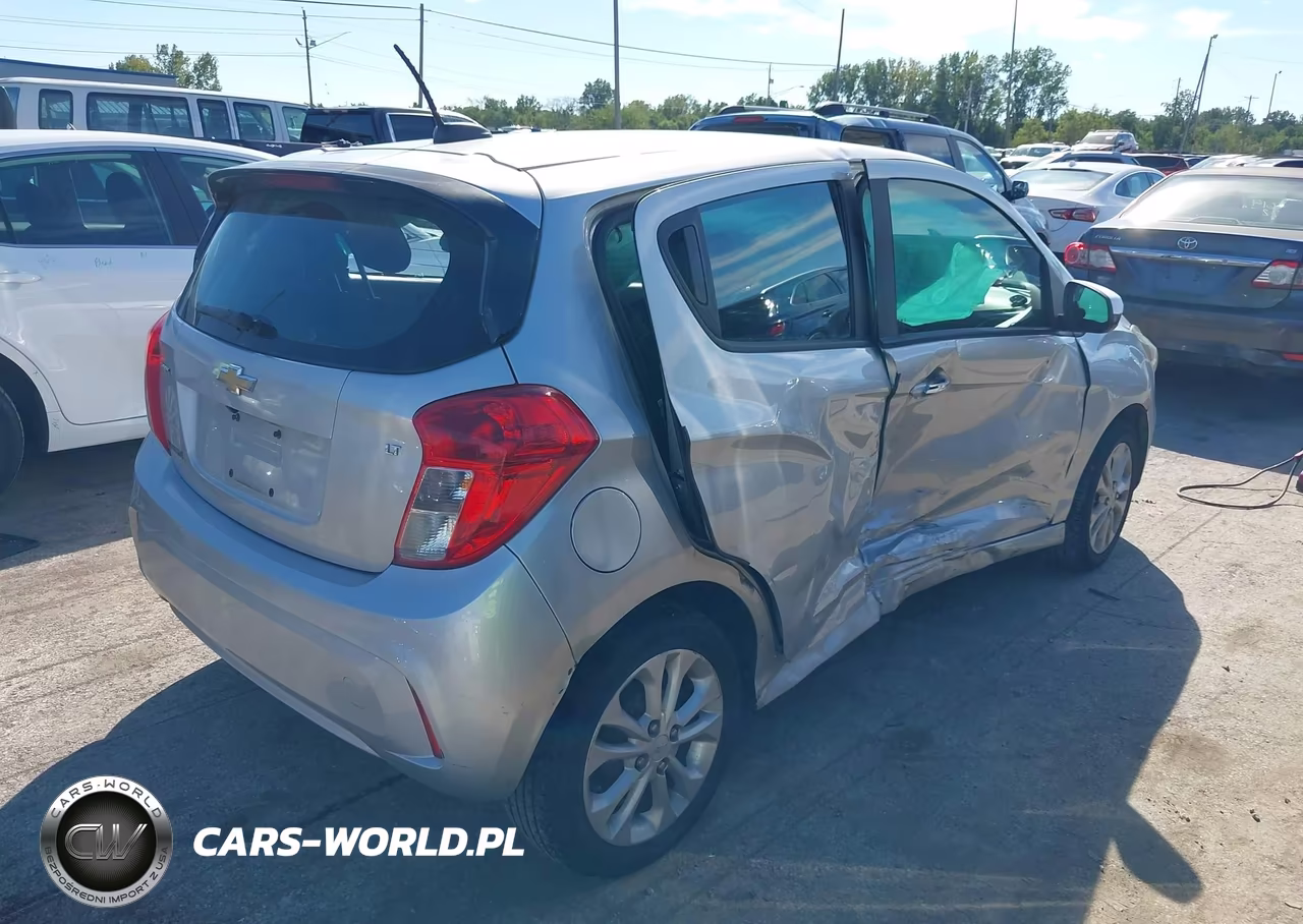 2019 Chevrolet Spark 1Lt Cvt VIN:KL8CD6SA2KC733588 - 4