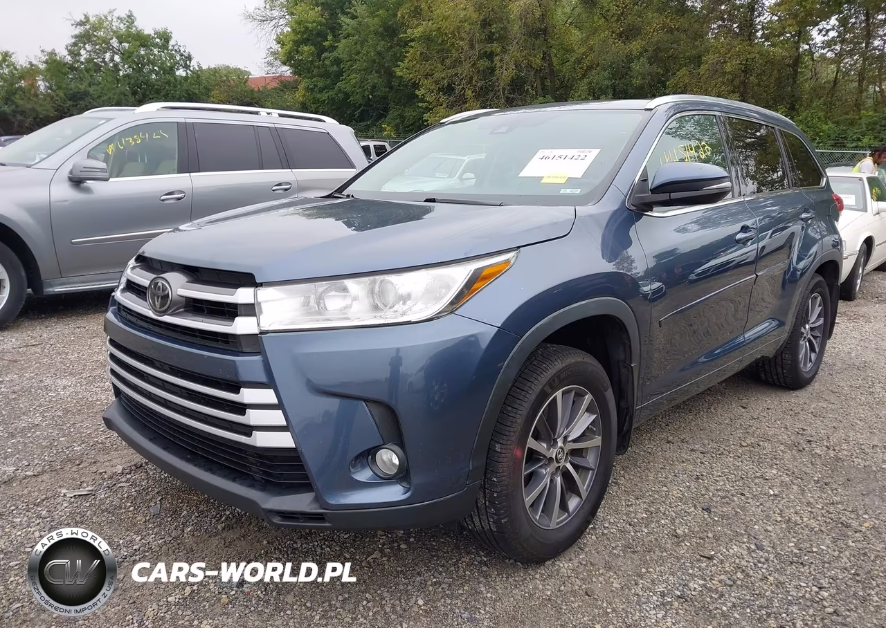 2017 Toyota Highlander Xle VIN:5TDJZRFH4HS366788 - 2