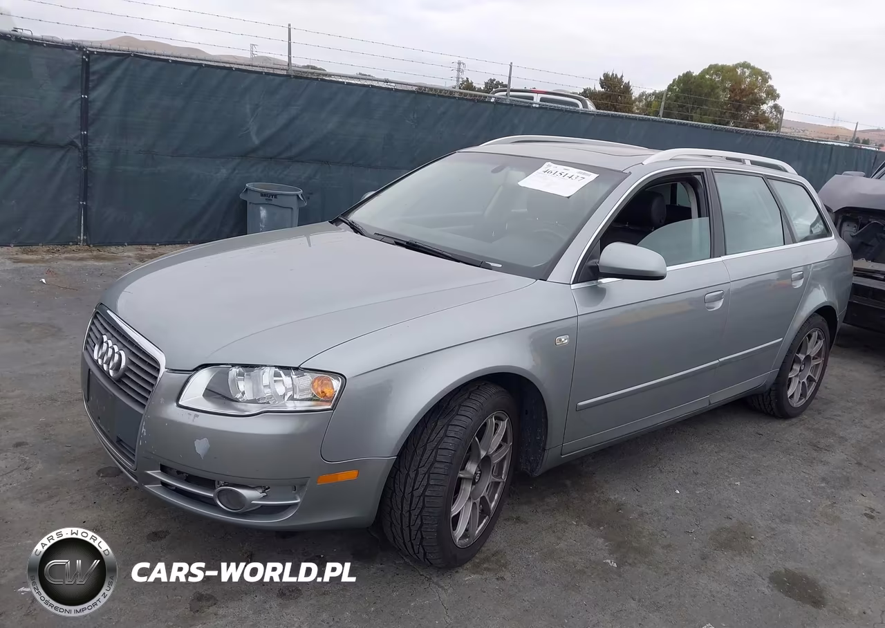 2006 Audi A4 2.0T Avant VIN:WAUKF78E36A173897 - 2