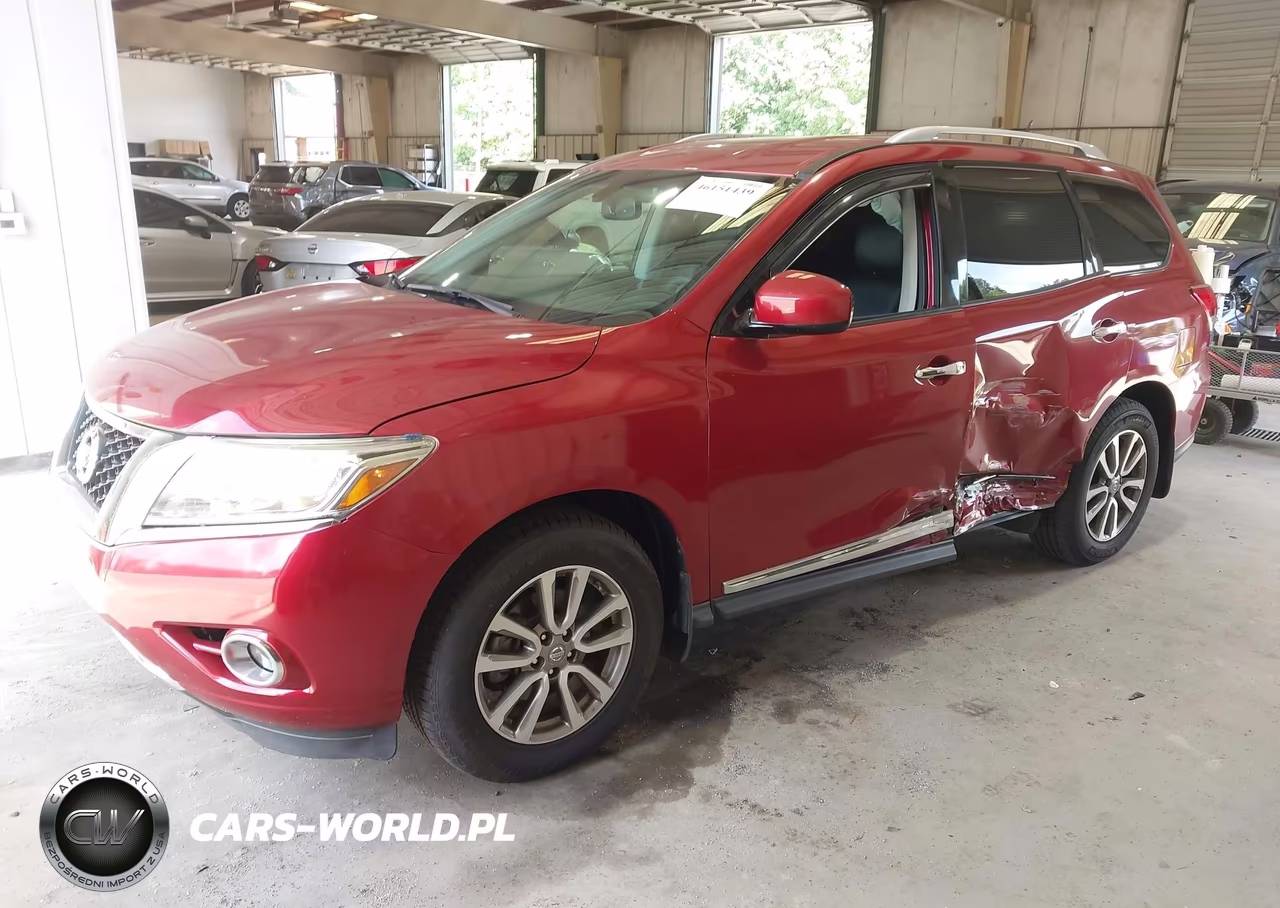 2015 Nissan Pathfinder Sl VIN:5N1AR2MM3FC704182 - 2