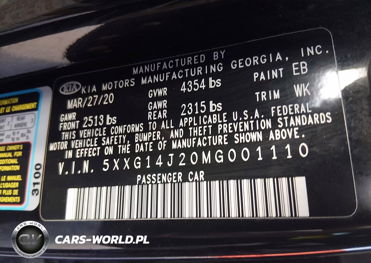 2021 Kia K5 Lxs VIN:5XXG14J20MG001110 - 9