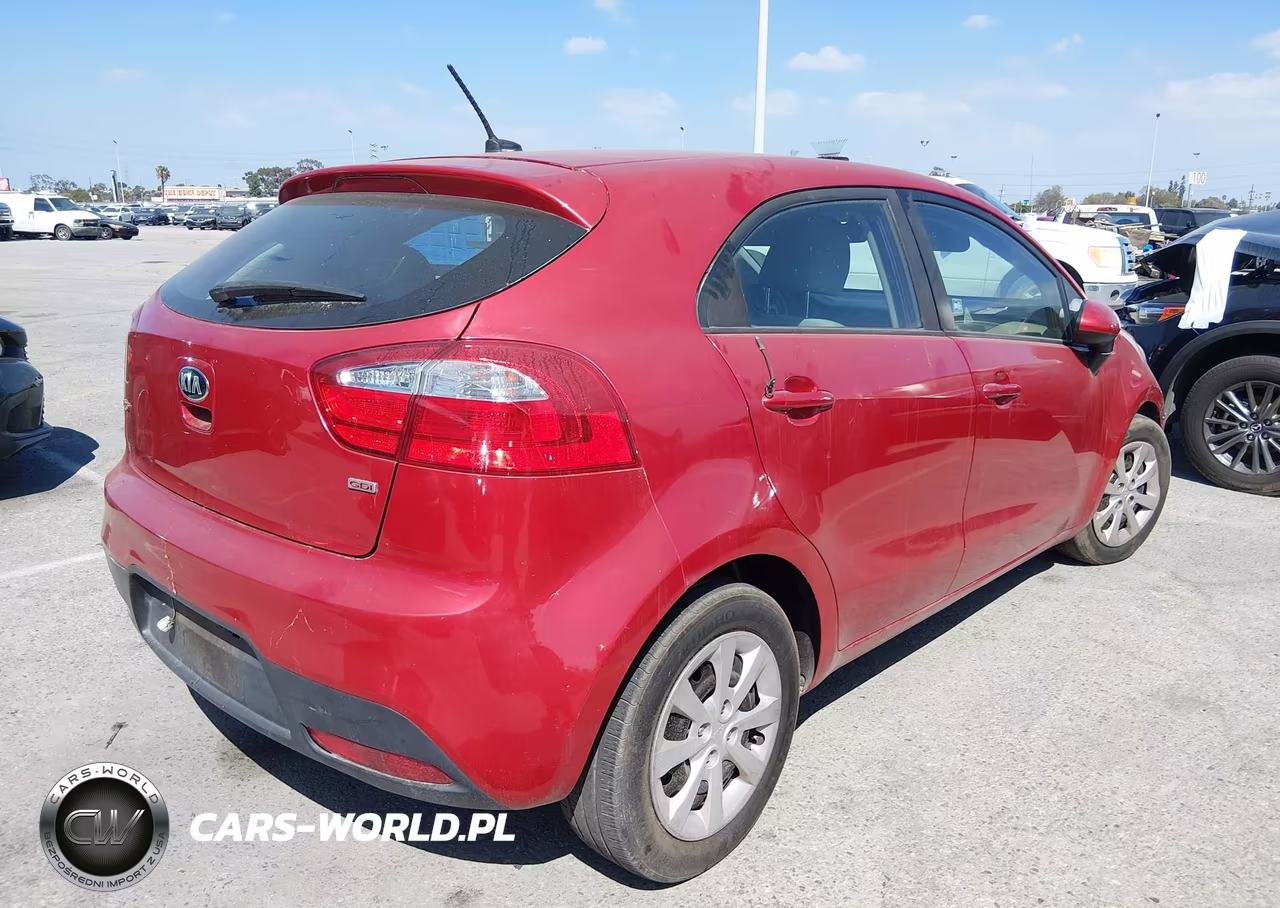 2015 Kia Rio Lx VIN:KNADM5A38F6445620 - 4