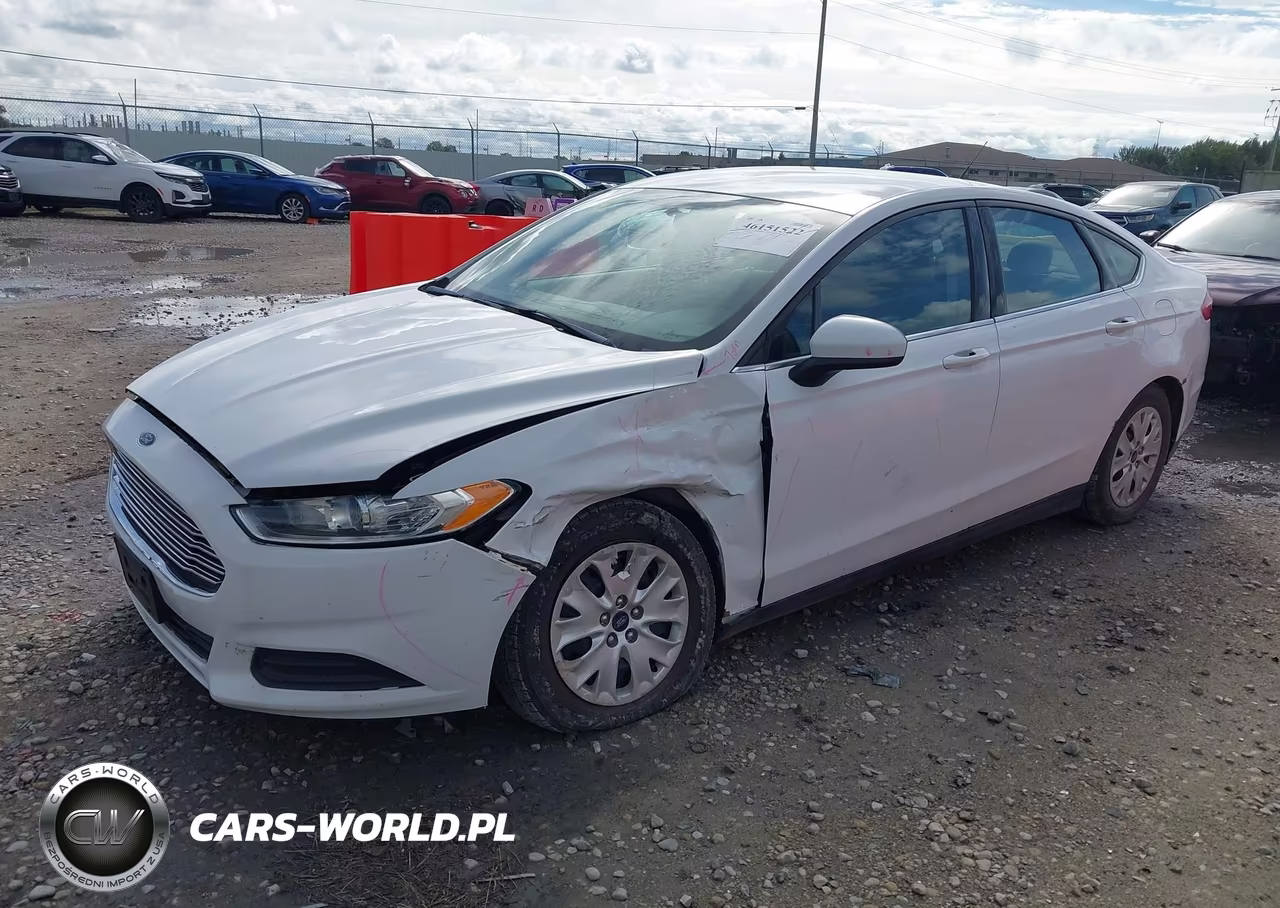 2014 Ford Fusion S VIN:3FA6P0G77ER322429 - 2