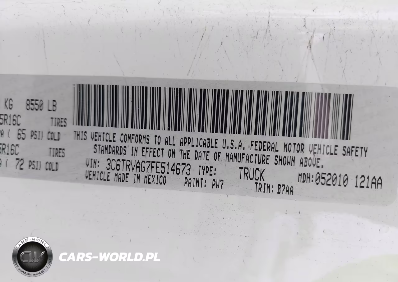 2015 Ram Promaster 1500 Low Roof VIN:3C6TRVAG7FE514673 - 9