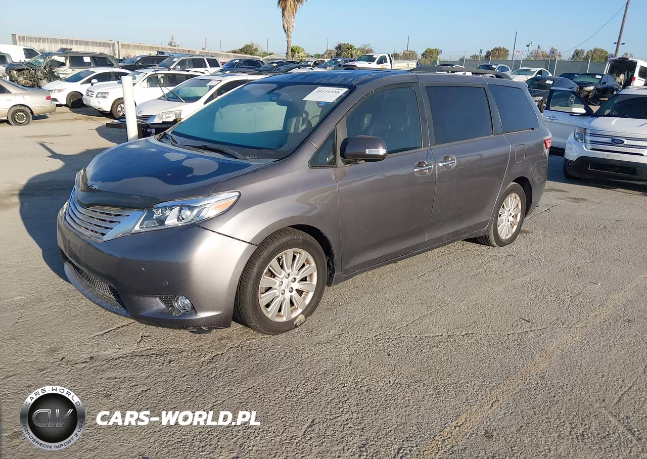2015 Toyota Sienna Limited Premium 7 Passenger VIN:5TDYK3DC8FS592918 - 2