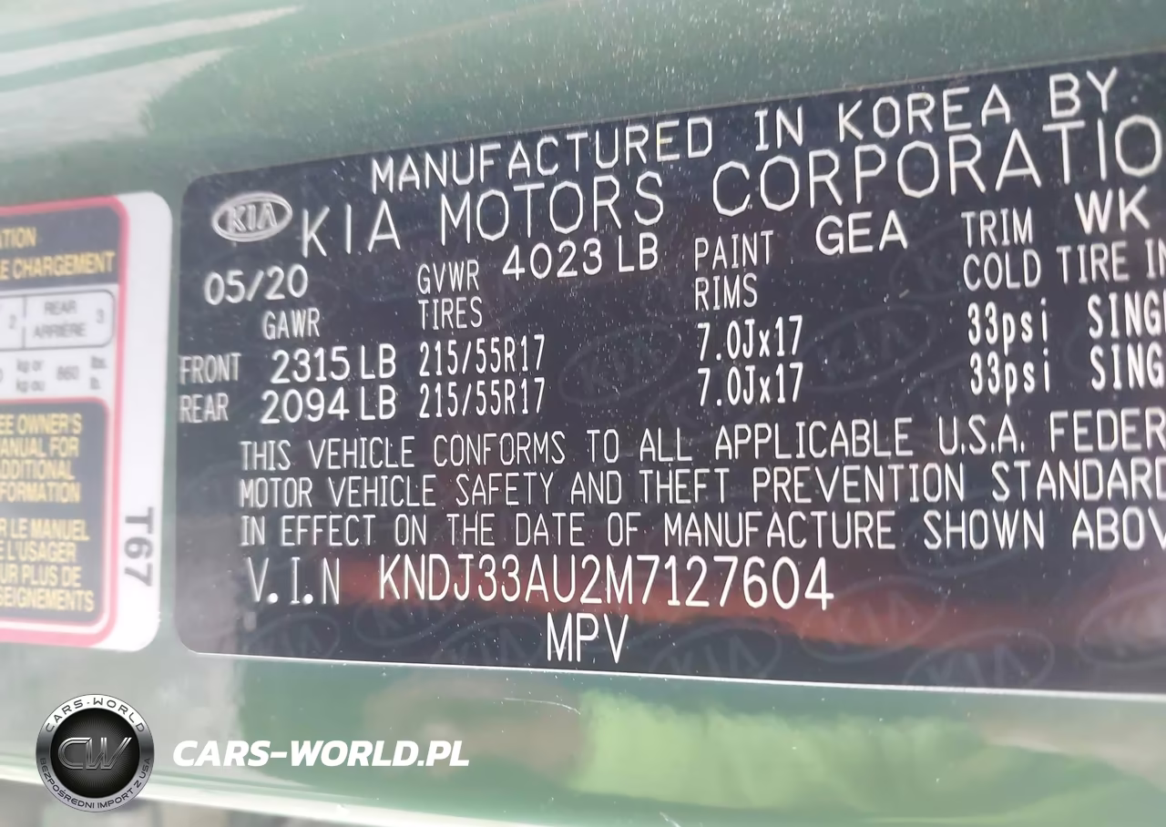 2021 Kia Soul Ex VIN:KNDJ33AU2M7127604 - 9