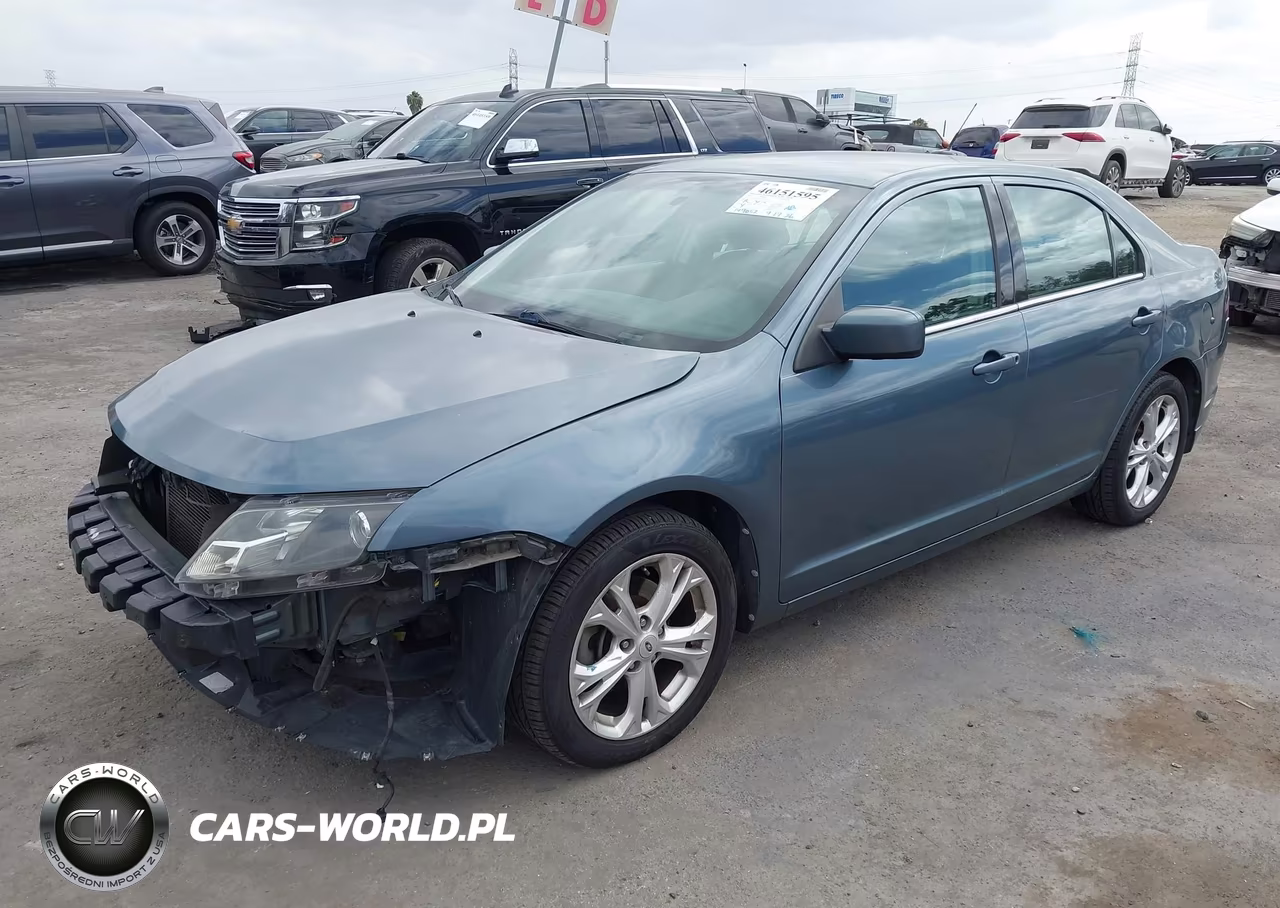 2012 Ford Fusion Se VIN:3FAHP0HG0CR397171 - 2