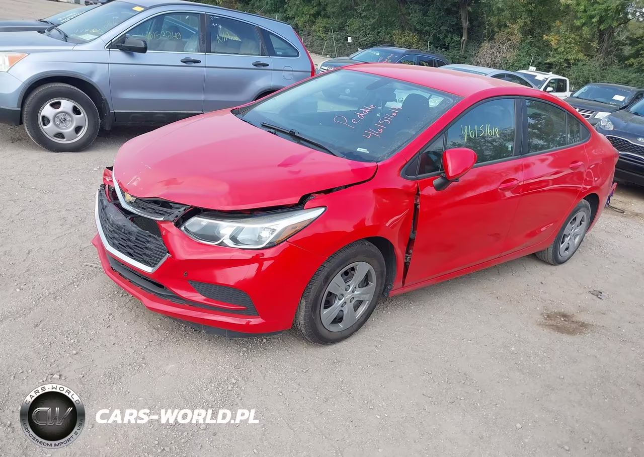 2018 Chevrolet Cruze Ls Auto VIN:1G1BC5SM1J7167840 - 2