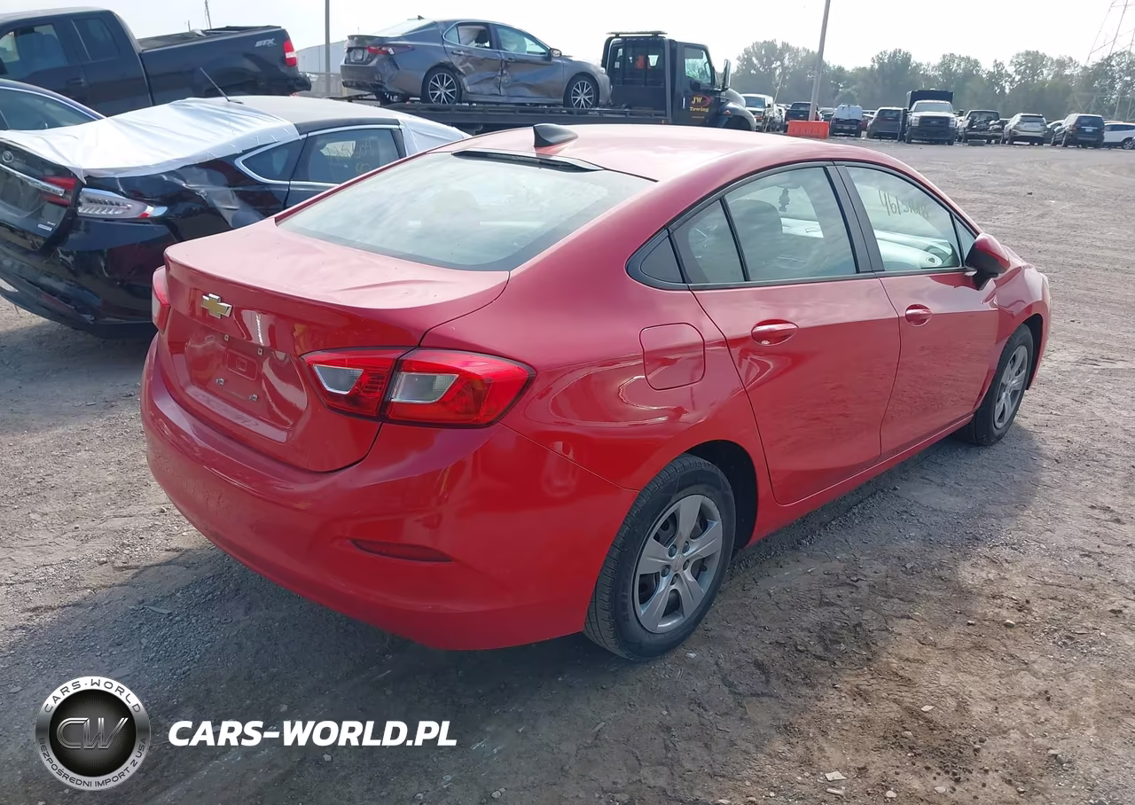 2018 Chevrolet Cruze Ls Auto VIN:1G1BC5SM1J7167840 - 4