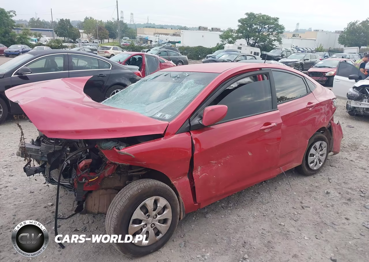 2015 Hyundai Accent Gls VIN:KMHCT4AE7FU917763 - 2
