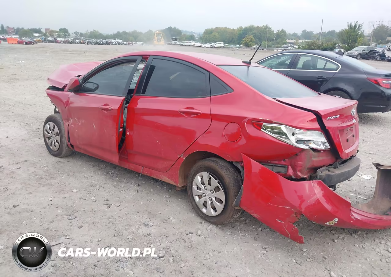 2015 Hyundai Accent Gls VIN:KMHCT4AE7FU917763 - 3