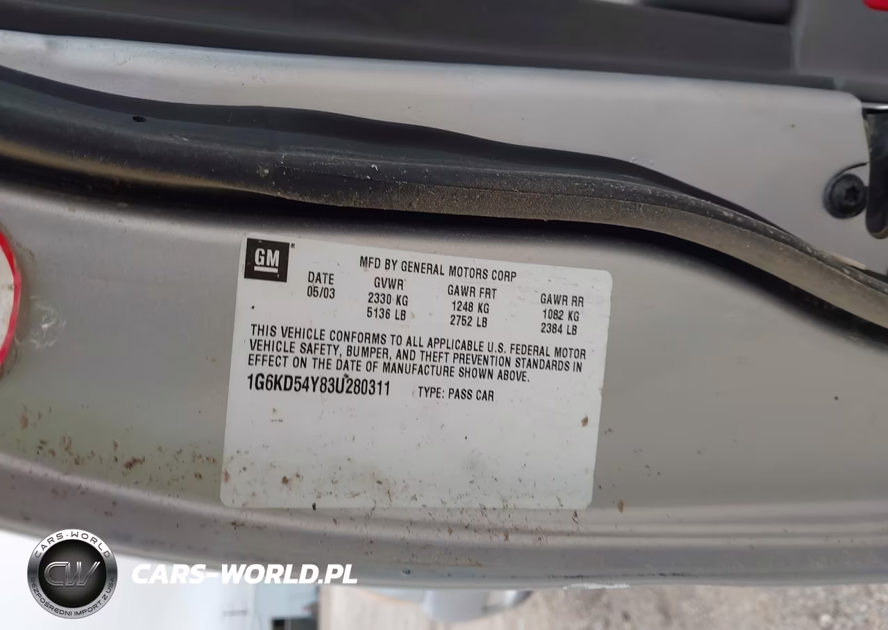 2003 Cadillac Deville Standard VIN:1G6KD54Y83U280311 - 9